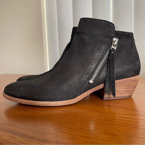 Sam Edelman Packer Leather Ankle Bootie Size 7 - Picture 2 of 14